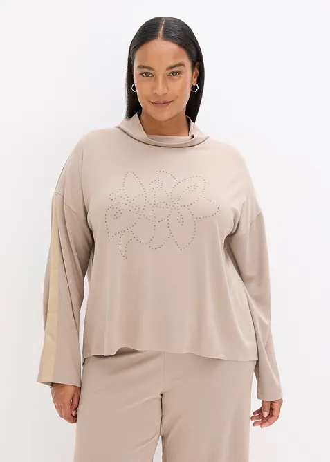 T-shirt confortable en Punto di Roma, bonprix