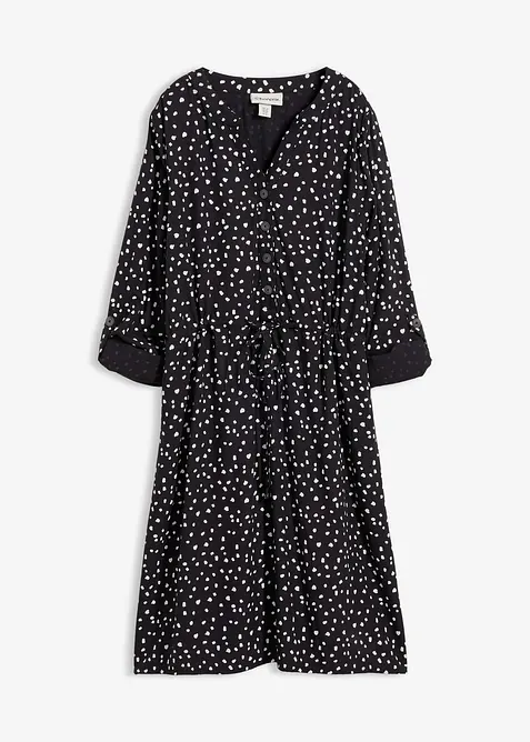 Blusenkleid aus softer Viskose, bonprix