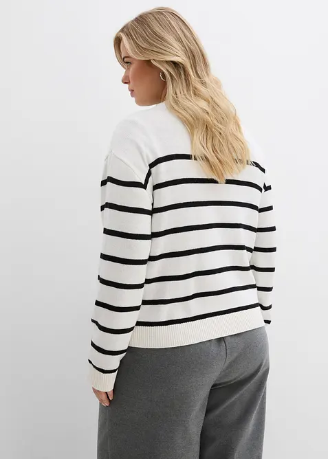 Strickjacke aus Baumwoll-Mix, bonprix