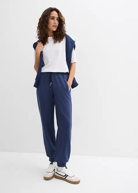 Pantalon de jogging doux en n&eacute;opr&egrave;ne, bonprix