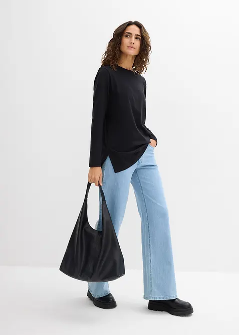 Longshirt aus reiner Bio-Baumwolle, bonprix