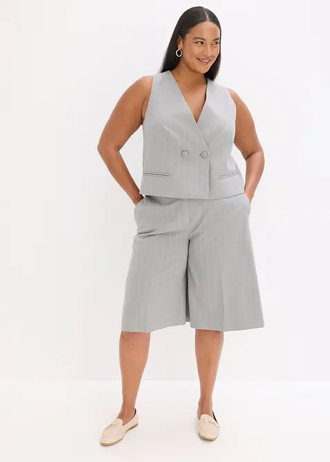 Nadelstreifen Anzugweste, bonprix