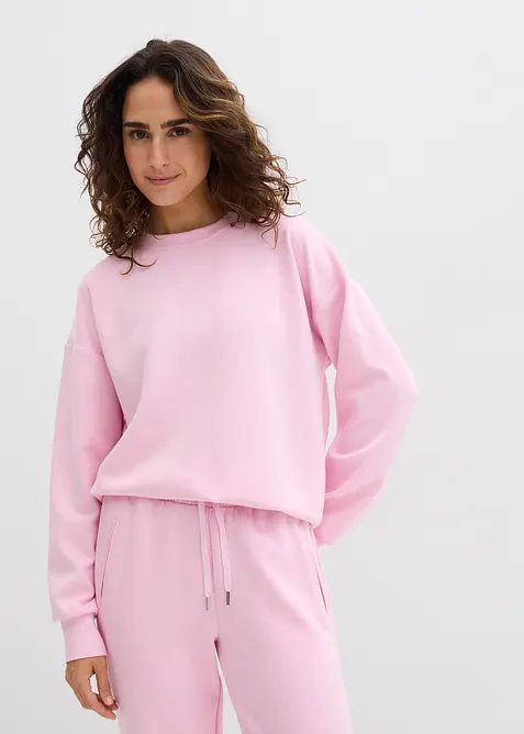 Sweatshirt aus softem Scuba, bonprix
