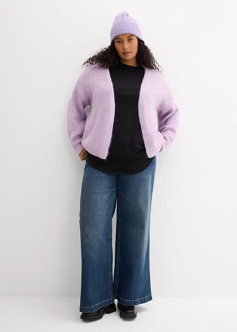 Lot de 2 T-shirts longs 100% coton, bonprix