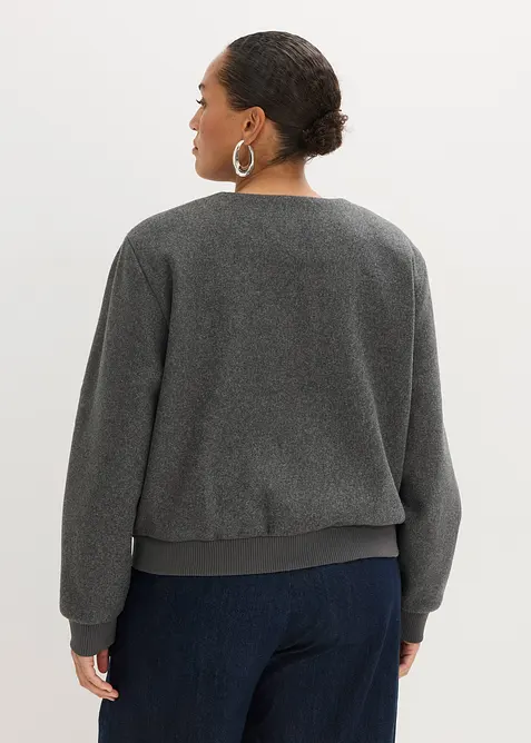 Blouson aus kuscheligem Boucl&eacute;, bonprix