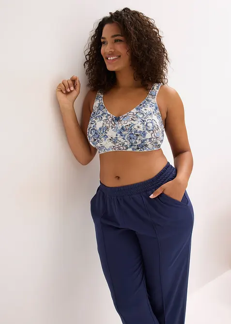 BH ohne B&uuml;gel mit Bio-Baumwolle (3er Pack), bonprix