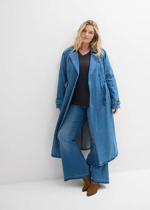 Pull en coton m&eacute;lang&eacute;, bonprix