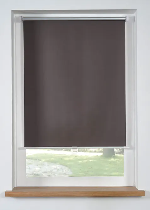 Verdunkelungsrollo einfarbig schnurlos, bonprix
