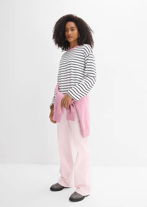 T-shirt manches longues 100% coton, bonprix