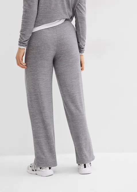 Jersey-Hose in Strickoptik, bonprix