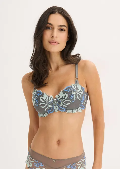 Soutien-gorge balconnet avec broderie, bonprix