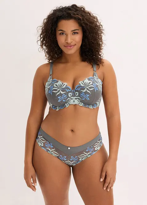 Soutien-gorge balconnet avec broderie, bonprix