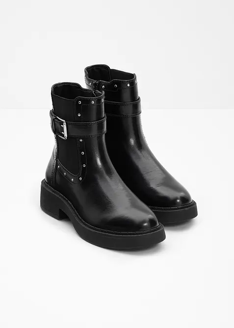 Biker-Boots mit Schnalle, bonprix
