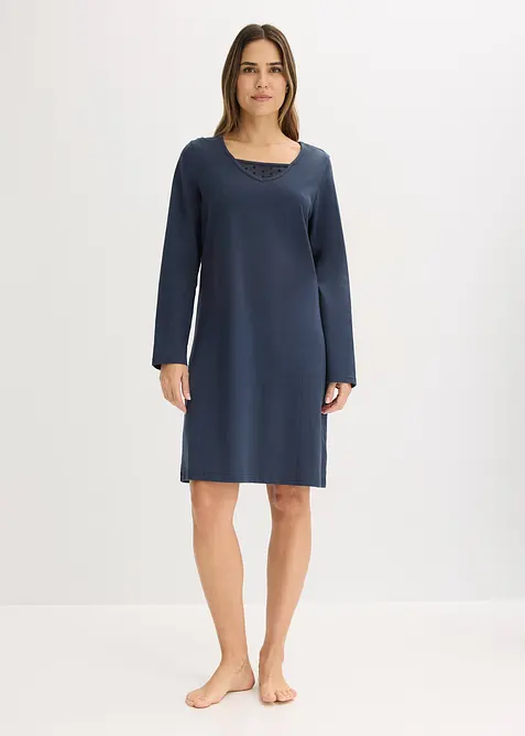 Nachthemd aus weicher Baumwolle, bonprix