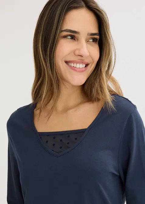 Nachthemd aus weicher Baumwolle, bonprix