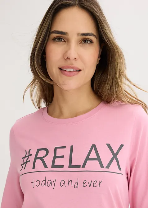 Pyjama aus weicher Baumwolle, bonprix