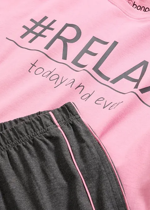 Pyjama aus weicher Baumwolle, bonprix