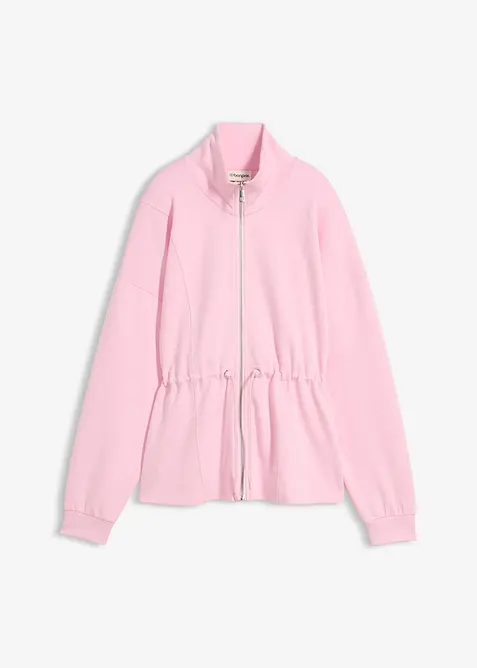 Oversize Shirtjacke aus softem Scuba, bonprix