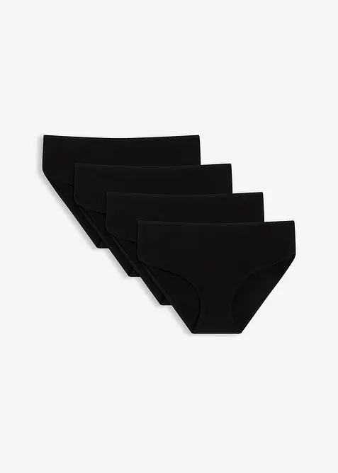 Maxipanty mit Bio-Baumwolle (4er Pack), bonprix