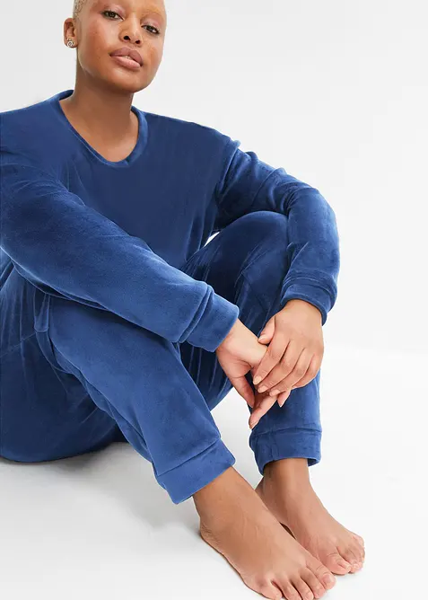 Loungewear Hausanzug aus Samt, bonprix