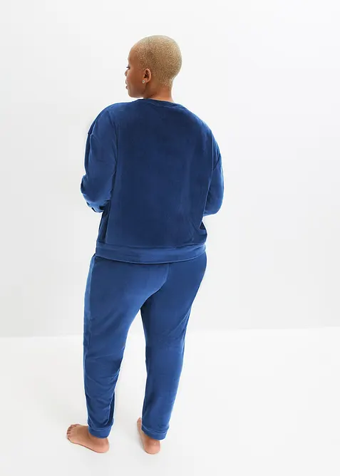 Tenue d&rsquo;int&eacute;rieur en velours, bonprix