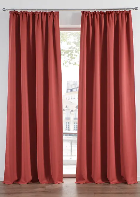 Abdunkelnder Vorhang, in vielen Gr&ouml;&szlig;en (1er Pack), bonprix