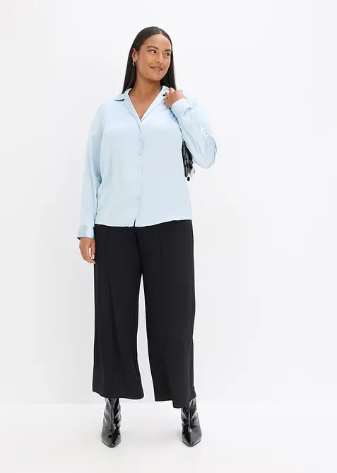 Chemisier en satin l&eacute;ger, bonprix