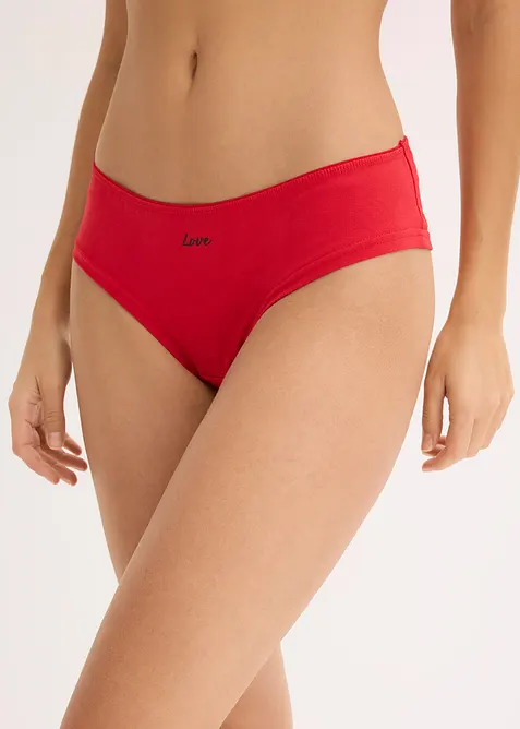 Lot de 4 slips br&eacute;siliens, bonprix