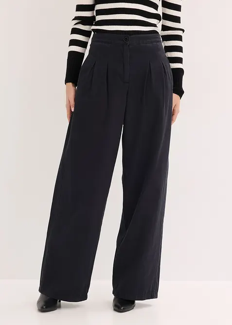 Pantalon en twill 100% coton, bonprix