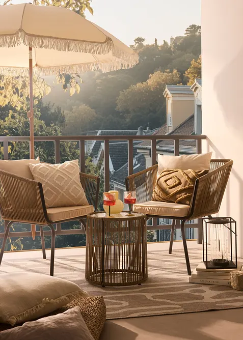 Salon de jardin (ens. 3 pces), bonprix