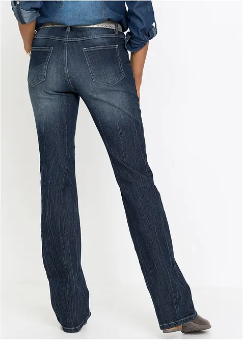 Bootcut Jeans High Waist, Komfort-Stretch, bonprix