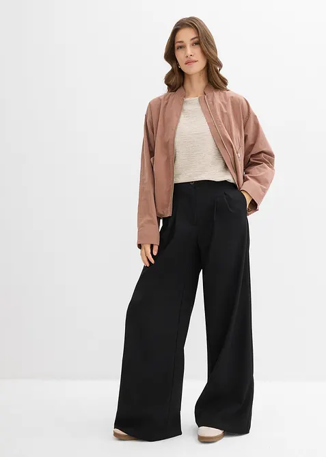 Pantalon &agrave; pinces, bonprix