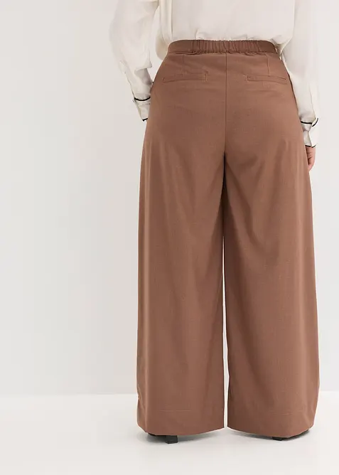 Pantalon &agrave; pinces, bonprix