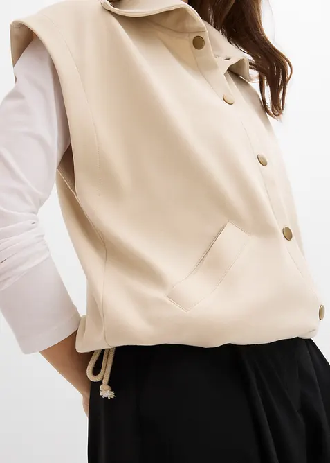 Weste aus bequemen Scuba, bonprix