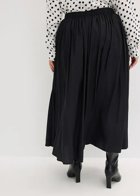 Maxirock aus flie&szlig;endem  Viskose-Mix, bonprix