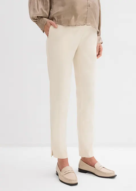 Pantalon de grossesse extensible avec jambes fusel&eacute;es, bonprix