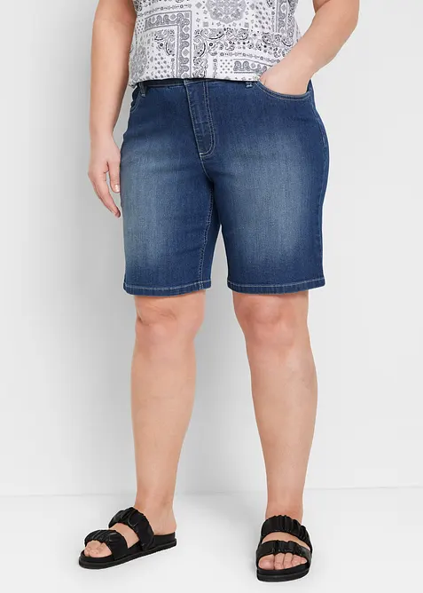 Jeans-Bermuda Mid Waist, bonprix