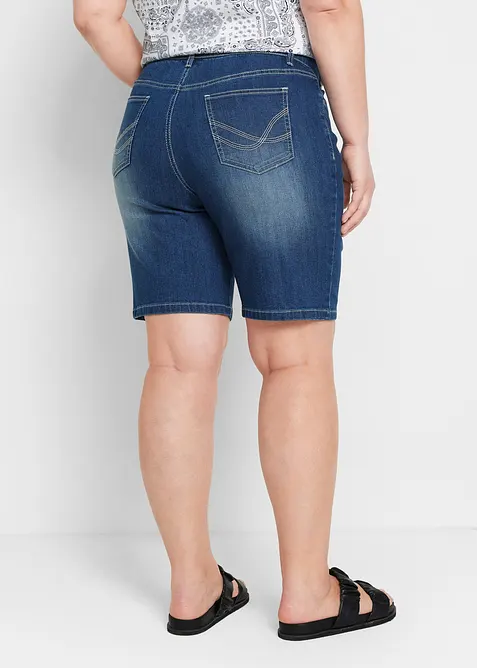 Jeans-Bermuda Mid Waist, bonprix