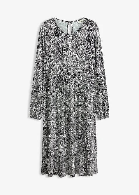 Midi-Jerseykleid aus Viskose-Mix, bonprix
