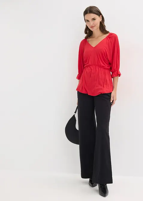 Tunika-Shirt aus Viskose-Mix, bonprix