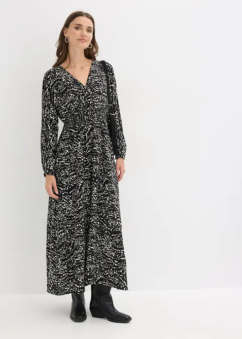 Maxikleid aus reiner Viskose, bonprix