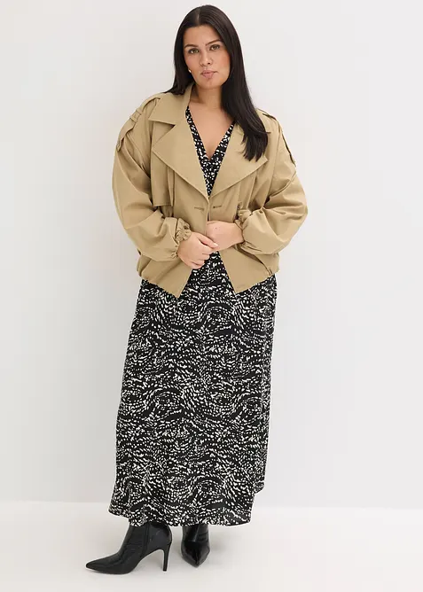 Maxikleid aus reiner Viskose, bonprix