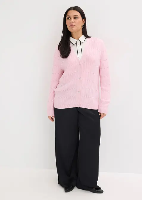 Feinstrickjacke aus Viskose-Mix, bonprix