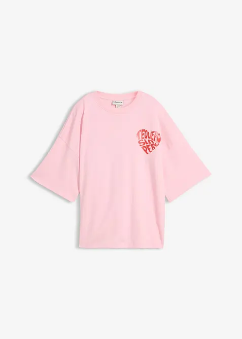 Boxy-Shirt aus schwerer Baumwolle, bonprix