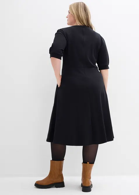 Shirtkleid aus schwerer Bio-Baumwolle, bonprix