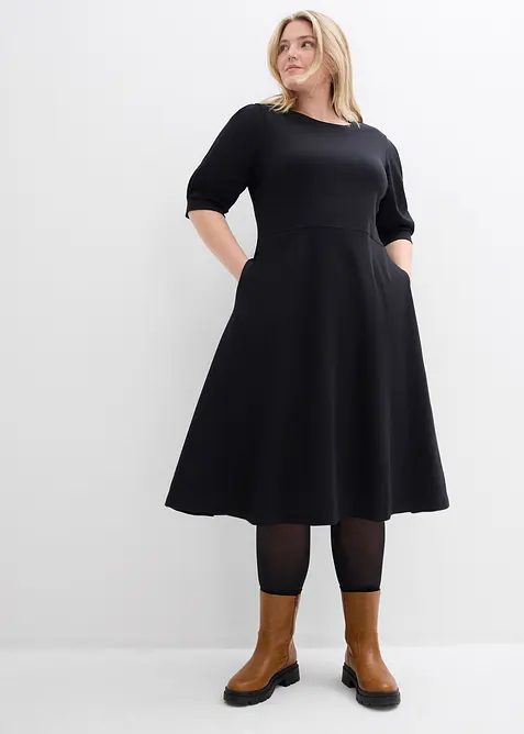 Shirtkleid aus schwerer Bio-Baumwolle, bonprix