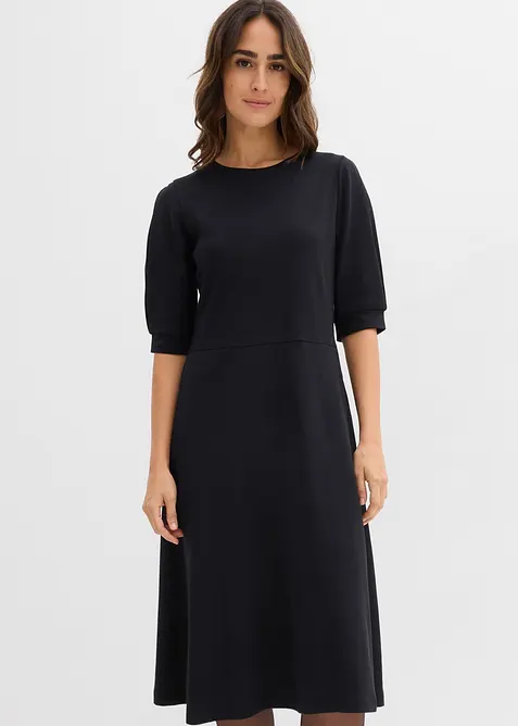 Shirtkleid aus schwerer Bio-Baumwolle, bonprix