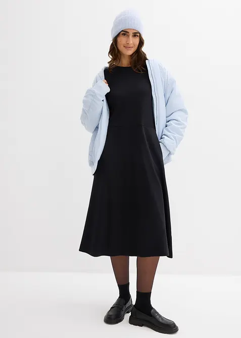 Shirtkleid aus schwerer Bio-Baumwolle, bonprix