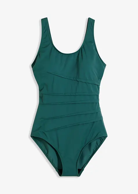 Light Shape-Badeanzug mit Zierfalten, bonprix