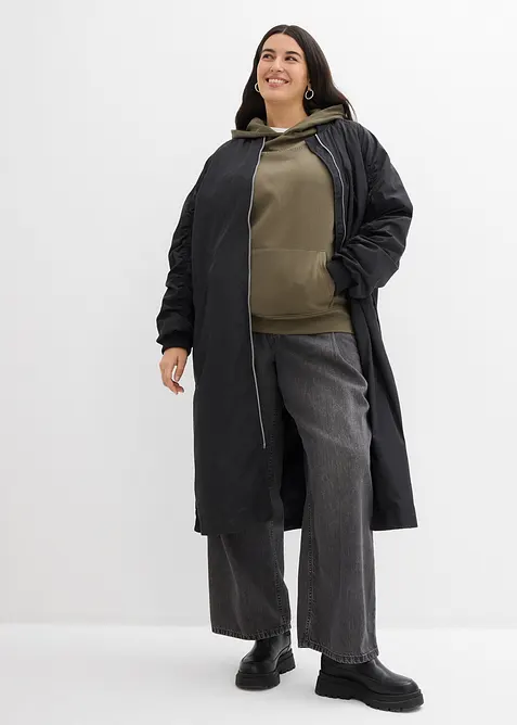 Oversize Hoodie aus reiner Bio-Baumwolle, bonprix